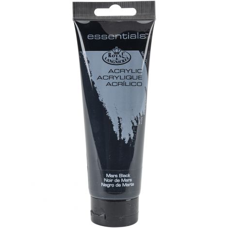 Farba akrylowa R&L 120ml, Czarna/Mars Black - 2